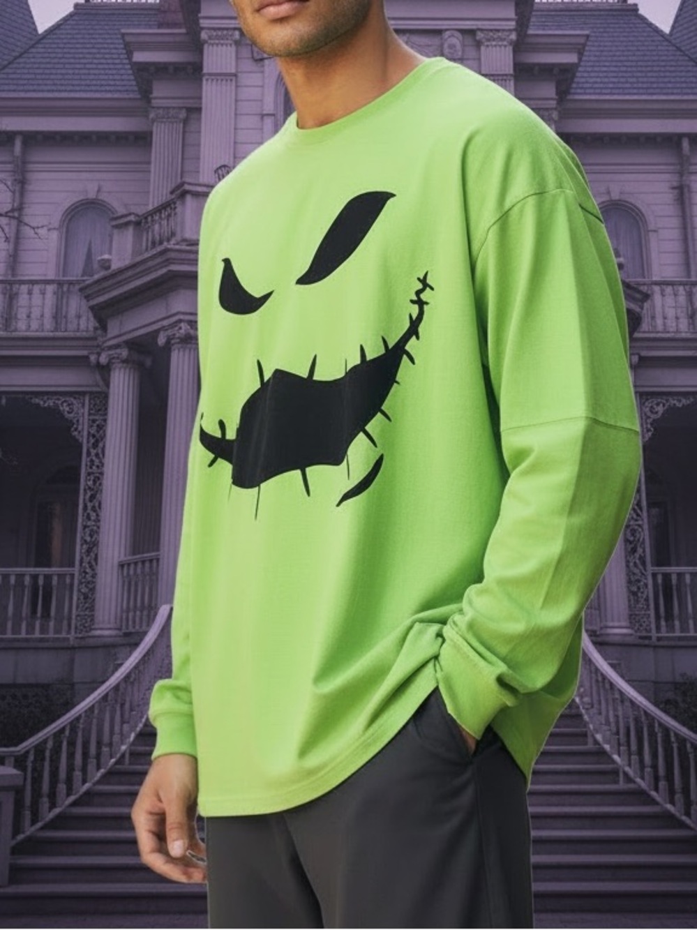 Disney SPIRIT JERSEY Nightmare Before Christmas NBC Xmas OOGIE BOOGIE XL